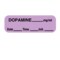 Nevs Label, Dopamine 1/2" x 1-1/2" Violet w/Black LANT-2622D - alternate 1